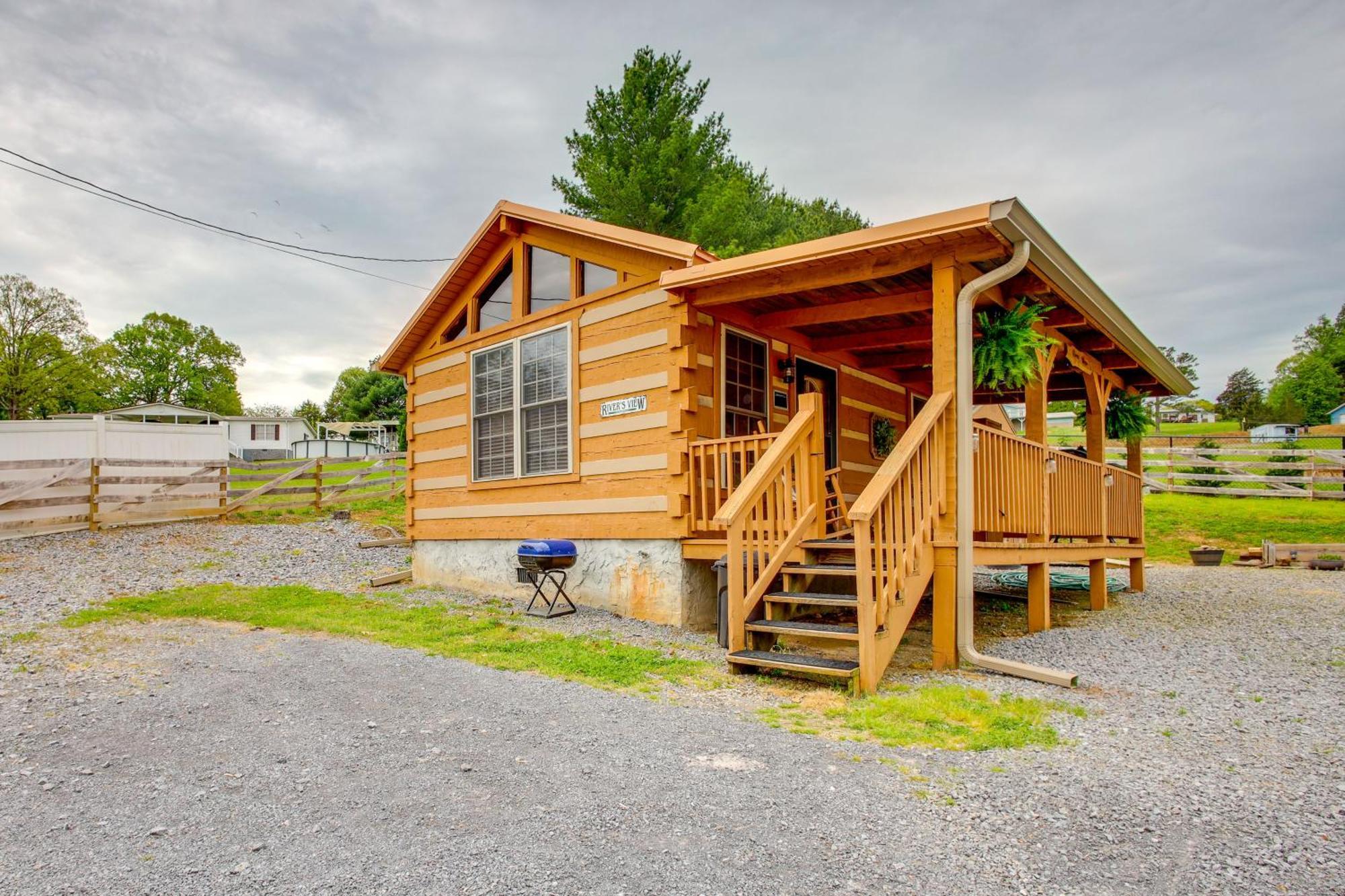 Bean Station Rivers View - Cherokee Lake Cabin With Fire Pit! מראה חיצוני תמונה